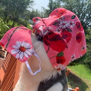 Face mask with matching headset